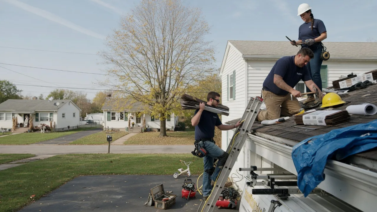 Local Roofing Contractors in Eckerty, IN near me